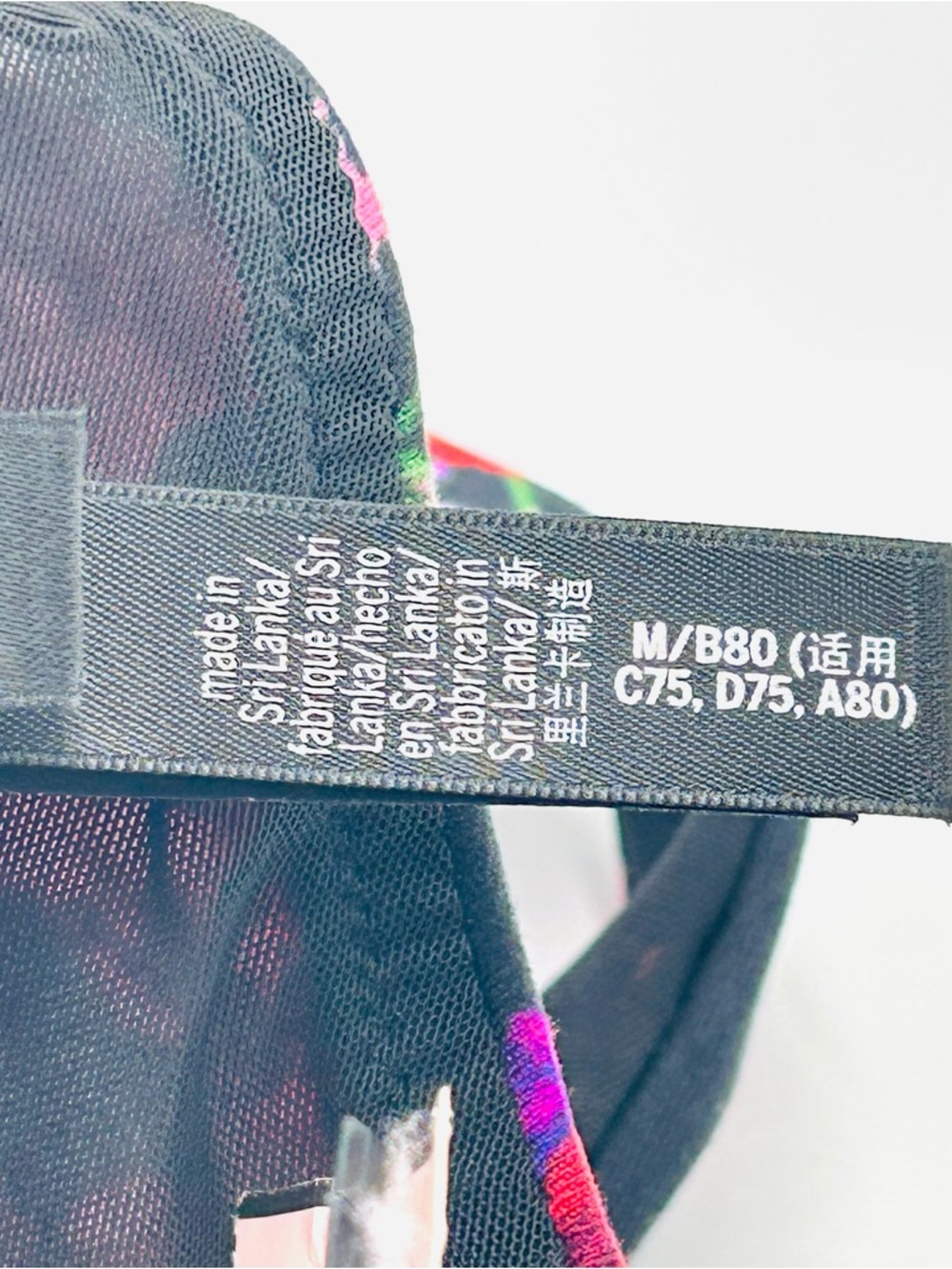 Victoria's Secret Sports Bra On Point medium impact sports bra New women size M - Picture 7 of 7